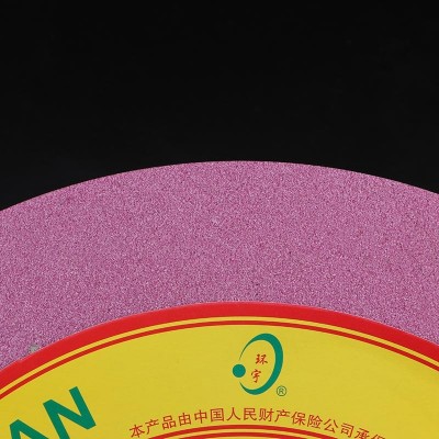 PA铬刚玉斜边陶瓷砂轮400砂轮机打磨抛光平形砂轮磨刀机沙轮批发图3