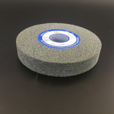 陶瓷结合剂棕刚玉砂轮片 150*25*32 A平行棕刚玉砂轮片 黑灰砂轮图2