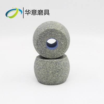 【定制】铬钢玉棕刚玉白刚玉内圆磨通孔砂轮车床抛光小砂轮图4