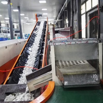 全自动振动研磨清洗烘干一体线压铸件去毛刺倒角高效率省人工图2