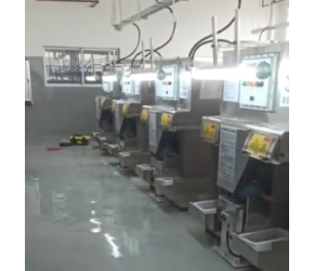 湿式环保除尘抛光机已调试好