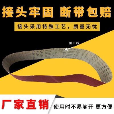 砂带1520*200抛光砂带棕刚玉氧化铝砂带打磨非标可定砂布搭接砂纸图3
