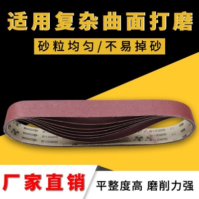 砂带533*30搭接抛光砂带棕刚玉氧化铝金属打磨带厂家砂纸砂布砂带图2