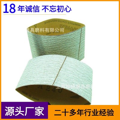 J64D软布打磨铝制品 铜合金材料60*265抛光用小砂带机砂带图2