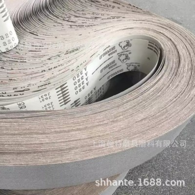 J64D软布打磨铝制品 铜合金材料60*265抛光用小砂带机砂带图5