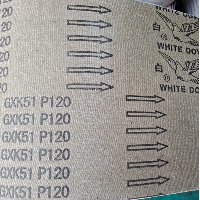 白鸽GXK51砂带200x1524GXK51-2和环形砂带氧化铝家具竹木打磨图3