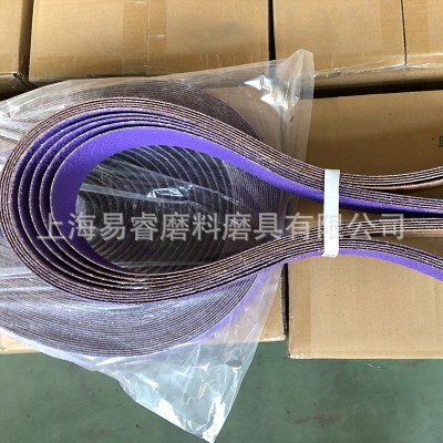 韩国鹿牌锆刚玉砂带 金属抛光铸造打磨砂带金属家具抛光环形砂带图2