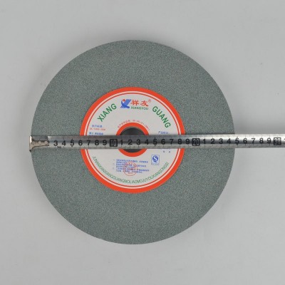 绿碳化硅250*25*32陶瓷砂轮 GC绿色打磨硬质合金台式磨刀机砂轮图3
