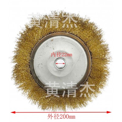 【货源供应】 100角磨机碗型钢丝刷打磨除锈抛光清洁钢丝轮图5