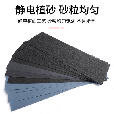 Ebay亚马逊Wish爆款9*3.6英寸砂纸 60#-7000#豹牌勇士水砂纸套装图4