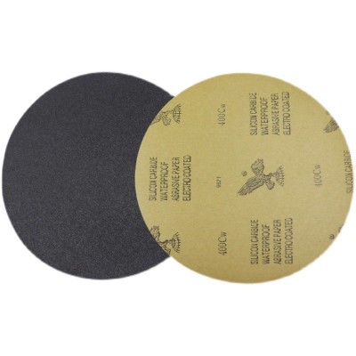 鹰牌8寸背胶圆形金相机研磨砂纸直径200mm220mm225mm228m打磨抛光图4
