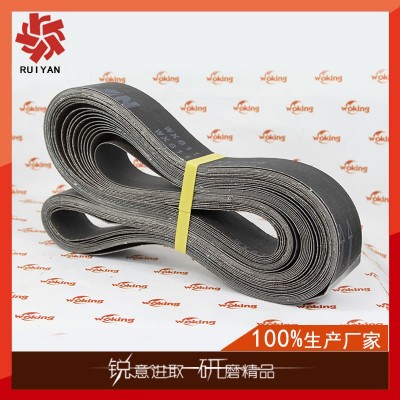 3500*100mm金属拉丝砂带布带 三角拉丝机砂带煅烧棕刚玉磨料砂带图4