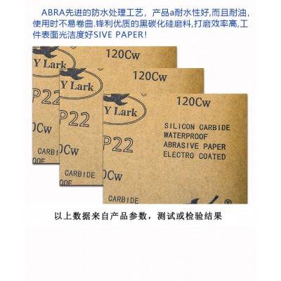 砂纸片46*46MM云雀方形水砂纸打磨墙面家具木工干磨 砂纸片图4