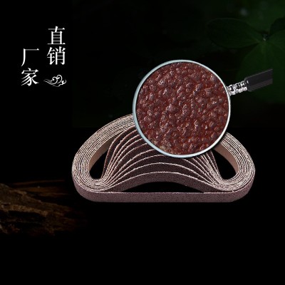 外贸砂带厂家现货kx167 13x457棕刚玉碳化硅锆刚玉去毛刺打磨带图4