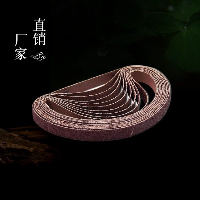 外贸砂带厂家现货kx167 13x457棕刚玉碳化硅锆刚玉去毛刺打磨带图2