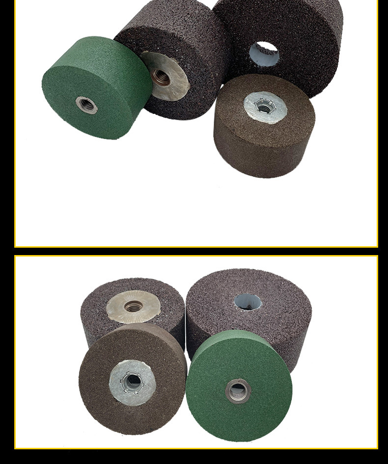 A 棕刚玉Brown aluminum oxide WA 白刚玉White aluminum oxidePA 铬刚玉 Pink aluminum oxide SA 单晶刚玉 Mo<i></i>nocrystalline fused aluminaMA 微晶刚玉 microcrystalline fused alumina A/WA 棕白混合磨料Mixture of A and WAGC绿碳化硅 Green silicon carbide C 黑碳化硅 Black silicon carbide ZA 锆刚玉 Fused zirco<i></i>nia alumina直径60mm80mm100mm125mm150mm175mm180mm200mm250mm300mm350mm400mm500mm600mm750mm900mm1寸2寸3寸4寸5寸6寸7寸8寸9寸10寸12寸14寸16寸18寸20寸24寸26寸28寸 硬度JKLMNPQRST 厚度：3.2mm6.4mm10mm13mm16mm20mm25mm32mm40mm50mm65mm75mm100mm125mm150mm200mm 孔径：12.7mm16mm20mm25mm32mm31.75mm50mm75mm127mm150.4mm203mm305mm粒度：16# 24# 46# 60# 80# 100# 120# 150# 180# 220# 320# 400# 600# 800# 1000# 砂轮 磨砂轮 磨刀器砂轮 磨刀砂轮 合金砂轮 磨床砂轮抛光小打磨氧化铝平面磨床台式立式悬挂式砂轮机钨钢砂轮片定制磨边机磨刀轮研磨大大气孔磨盘青铜 沙轮 磨料磨具 vitrified grinding wheel 大理石地面石头金属抛光打磨  M14螺母和英制螺丝5/8-11”110mm 22mm 树脂碗型砂轮 树脂杯型砂轮