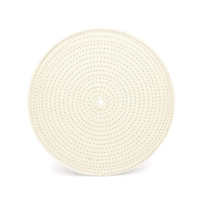 厂家直销白线布轮(200x6mm)棉布线轮 金属抛光轮 不锈钢抛光轮图3