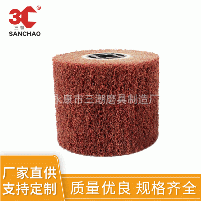 批发进口不锈钢拉丝轮 百洁布轮 尼龙轮 电动拉丝机拉丝轮 抛光轮图4
