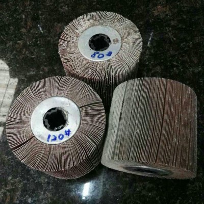 直销夹砂飞翼抛光轮超 耐用抛光轮飞翼轮 全砂布拉丝轮图2