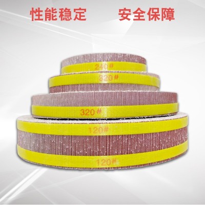 6寸150*25*32千页抛光轮200*25*32百叶片千叶轮耐磨百页砂轮机片图5