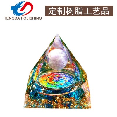 定造跨境干花戒指飞燕花满天星木头手链环高透光环氧树脂手镯饰品图4