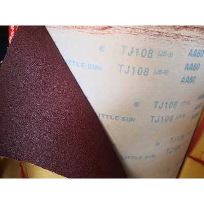 棕刚玉手撕砂布卷 打磨金属 木材 家具 耐用 磨削快图3