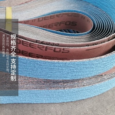 鹿牌PZ533锆刚玉抛光砂带2100重金属铸造件钢铁打磨去毛刺砂布带图3