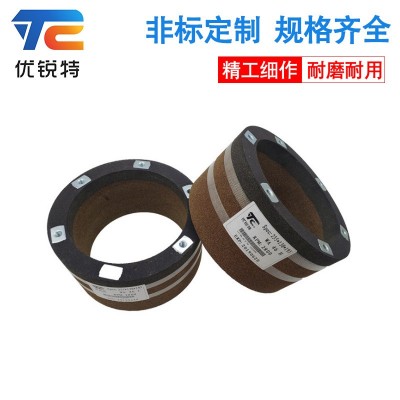 六孔紧固筒形砂轮 树脂砂轮 螺栓紧固磨刀机专用树脂砂轮磨具图2