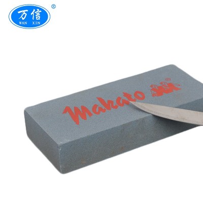 【厂家供应】双面9寸黑碳化硅大块磨刀石油石 家用磨刀石大块油石图4