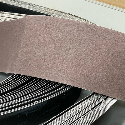 金属抛光家具打磨五金工具磨具硬软布棕玉刚高温煅烧砂砂带图3