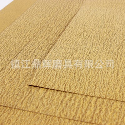 厂家定制黄金砂砂纸打磨美容沙皮 抛光砂纸 拉绒背绒砂纸 定制图5
