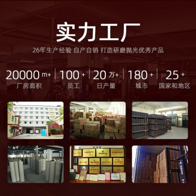 煅烧网盖弹性磨盘150平面砂布轮 金属加厚抛光轮百叶片打磨片定制图2
