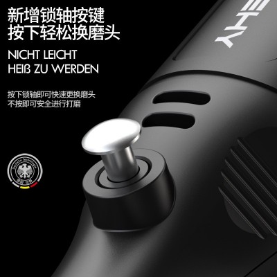 跨境代发电磨机小型手持打磨机电动抛光神器手磨机木雕刻工具电钻图3