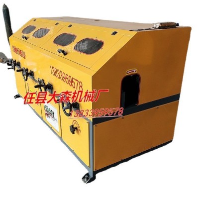 多工位外圆抛光机圆管除锈抛光机环保铁管不锈钢管自动抛光机厂家