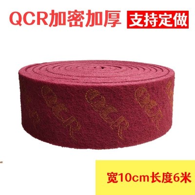 工业百洁布绿卷 不锈钢除锈布 金刚砂百洁布 菜瓜布不锈钢l拉丝布图2