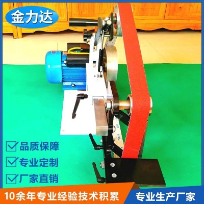 供应JLD10-6小型砂带机 金属打磨电动砂光机 砂带抛光机厂家直销图3