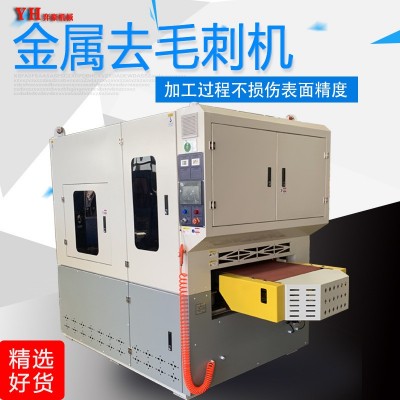 不锈钢激光件自动去毛刺倒角一体机 现货钢板去毛刺机图2