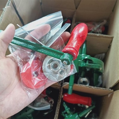 噪音小操作省时省力手动打磨工具5寸125mm 6寸150mm 手摇砂轮架图4