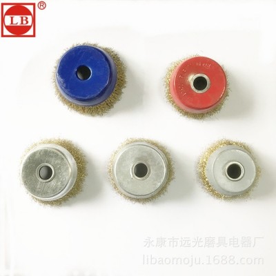 厂家直销钢丝轮打磨除锈造船厂用100 125型角磨机用碗型钢丝轮