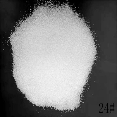 铸造件喷砂 表面处理用白刚玉号砂 研磨用德宝磨料粗号砂图3