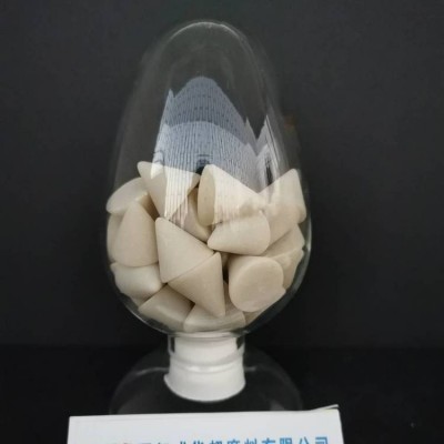 眼镜抛光用-树脂研磨石-15*15三角圆锥树脂磨料-进口细料1200目树脂抛光石图3