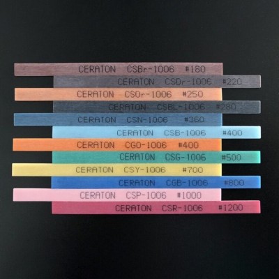 日本CERATON1x4mm 1x6mm 1x10mm犀利盾纤维油石
