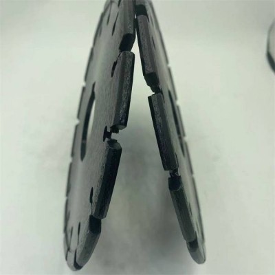 尖角V型马路开槽片烧结金刚石锯片 干切焊缝切割片图2