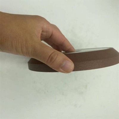 树脂金刚石砂轮带角度打磨石英玻璃图3