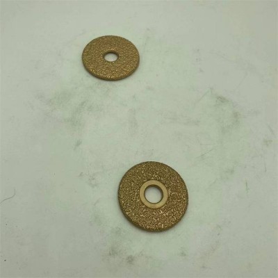钎焊金刚石R角磨轮打磨铸铁硬质合金砂轮图3