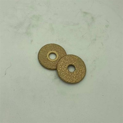 钎焊金刚石R角磨轮打磨铸铁硬质合金砂轮图5