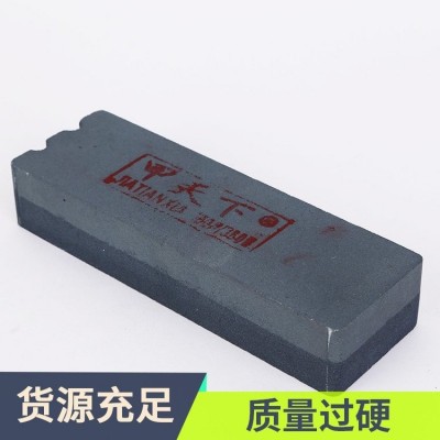 甲天下棕刚玉油石多规格家用剪子磨刀石双面油石厨房神器砂砥图3
