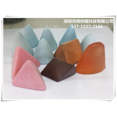 东莞厂家直销三角树脂研磨石 金字塔塑胶抛光磨块 树脂研磨石图5