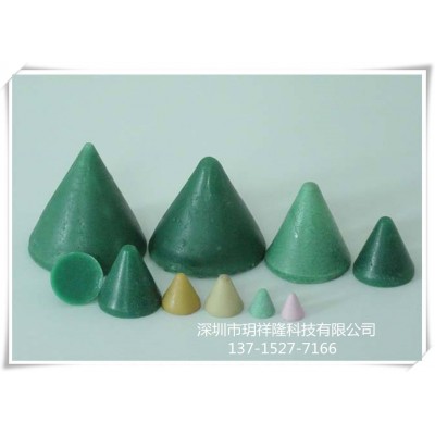 东莞厂家直销三角树脂研磨石 金字塔塑胶抛光磨块 树脂研磨石图2
