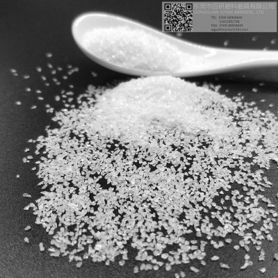 厂家直销酸洗一级优质白刚玉粒度砂系列产品F16-F80 媲美日本产品图2